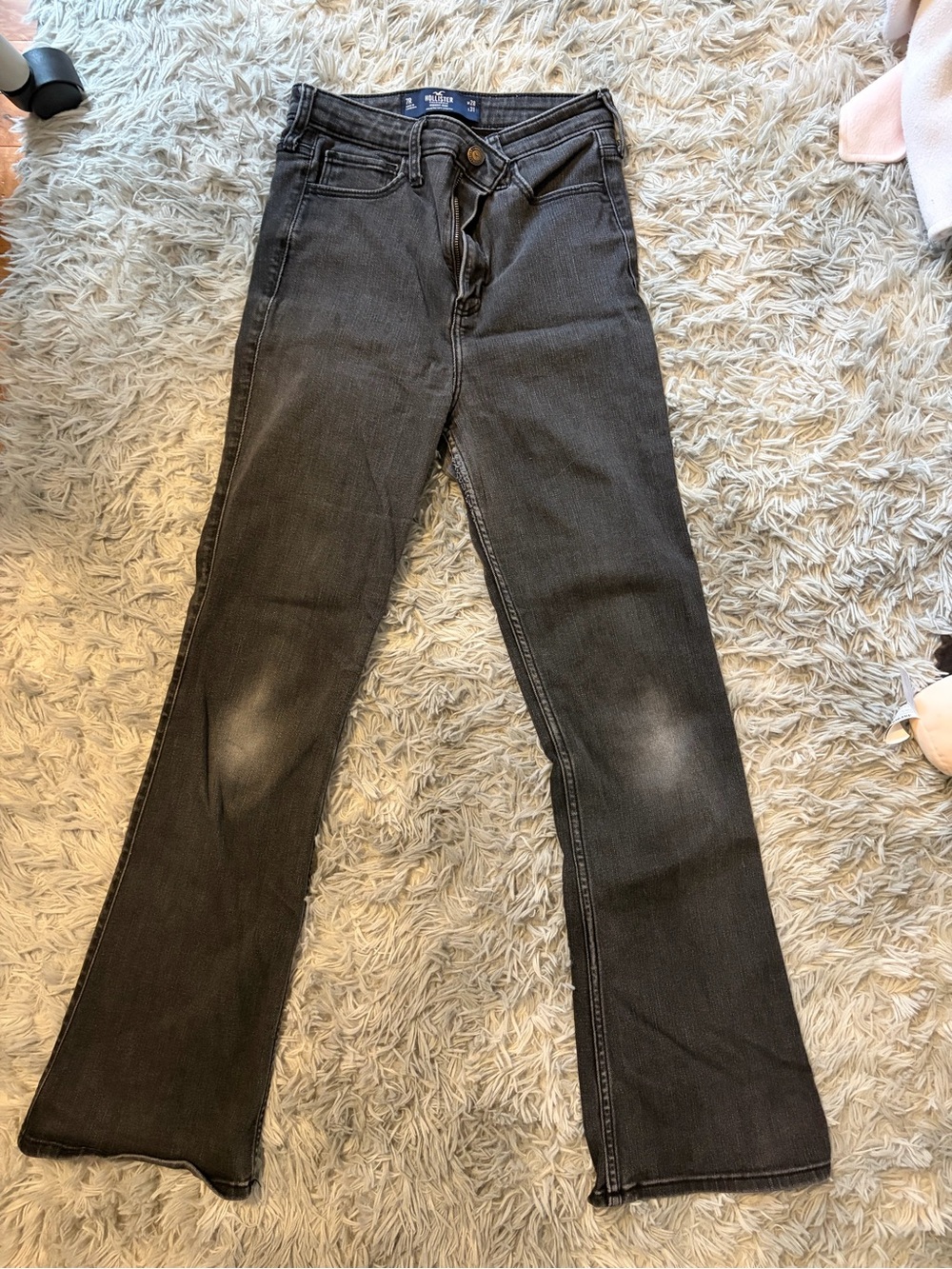 Women’s High-Rise Black Flare Jeans